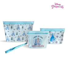 Load image into Gallery viewer, Zippies Lab Disney Princess Dream It 3pc Standup Pouch Set with Detachable Strap