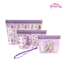 Load image into Gallery viewer, Zippies Lab Disney Princess Dream It 3pc Standup Pouch Set with Detachable Strap