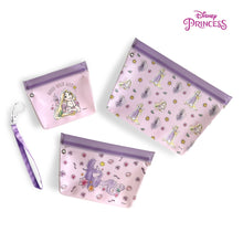Load image into Gallery viewer, Zippies Lab Disney Princess Dream It 3pc Standup Pouch Set with Detachable Strap