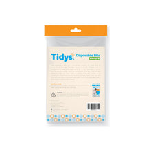 Load image into Gallery viewer, Tidys Disposable Bibs (20s)