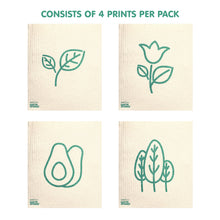Load image into Gallery viewer, Zippies Earth Sponge Reusable Paper Cloth Towels (Available in Regular and Large Sizes)
