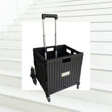 Load image into Gallery viewer, Clever Spaces Stair Climber Foldable Trolley Cart (with Lid)