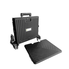 Load image into Gallery viewer, Clever Spaces Stair Climber Foldable Trolley Cart (with Lid)