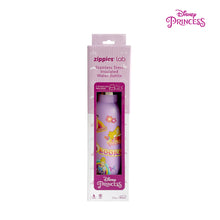 Load image into Gallery viewer, Zippies Lab Disney Princess Stickermania Insulated Water Bottle 483ml (2 types of cap included)
