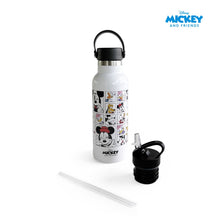 Load image into Gallery viewer, Zippies Lab Disney Mickey Mouse Express Yourself Insulated Water Bottle 483ml (2 types of cap included)