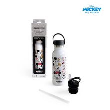 Load image into Gallery viewer, Zippies Lab Disney Mickey Mouse Express Yourself Insulated Water Bottle 483ml (2 types of cap included)