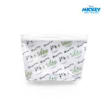 Load image into Gallery viewer, Zippies Lab Mickey Hello Green World Reusable Standup Bags (Set of 3)