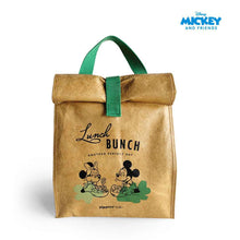 Load image into Gallery viewer, Zippies Lab Mickey Hello Green World Insulated Lunch Bag