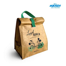 Load image into Gallery viewer, Zippies Lab Mickey Hello Green World Insulated Lunch Bag
