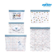 Load image into Gallery viewer, Zippies Lab Disney Mickey & Friends Kiddie Blogger 5-pc Bag Organizer Set (with NEW wipes pouch)