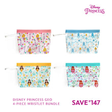Load image into Gallery viewer, Zippies Lab Disney Princess Wristlet Collection