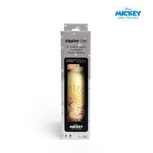 Load image into Gallery viewer, Zippies Lab Disney Mickey and Friends Super Glow Insulated Water Bottle 483ml (2 types of cap included)