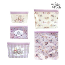 Load image into Gallery viewer, Zippies Lab Disney Winnie the Pooh Misty Morning 5-pc Bag Organizer Set (with NEW wipes pouch)