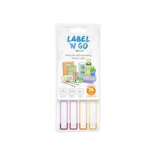 Load image into Gallery viewer, Totsafe Label N Go Write-On Self-Laminating Stickers (Pack of 74)