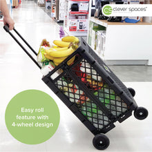 Load image into Gallery viewer, Clever Spaces Foldable Utility Cart - Tall