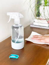 Load image into Gallery viewer, Podz Soluble Multipurpose Antibacterial Cleaning Pods (Pack of 12) + Spray Bottle Kit