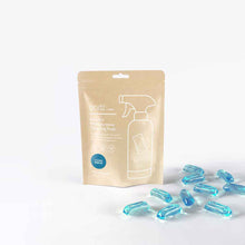 Load image into Gallery viewer, Podz Soluble Multipurpose Antibacterial Cleaning Pods (Pack of 12) + Spray Bottle Kit