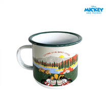 Load image into Gallery viewer, Zippies Lab Disney Wanderlust Faux Vintage Enamel Mugs