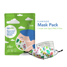 Load image into Gallery viewer, Totsafe Essential Lifestyle Mask Set (1 Mask + 3 pcs PM2.5 Filter)