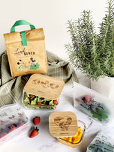 Load image into Gallery viewer, Zippies Lab Mickey & Friends Hello Green World High Borosilicate Glass Containers