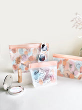 Load image into Gallery viewer, Zippies Lab Disney Princess Pastel Confetti Standup Storage Bag 3-pc Set