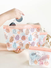 Load image into Gallery viewer, Zippies Lab Disney Princess Pastel Confetti Standup Storage Bag 3-pc Set