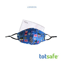 Load image into Gallery viewer, Totsafe Essential Lifestyle Mask Set (1 Mask + 3 pcs PM2.5 Filter)