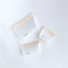 Load image into Gallery viewer, Zippies Reusable Standup Storage Bags - Linen Dreams Series