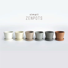 Load image into Gallery viewer, Zenpots 10cm Pot with Catch Plate