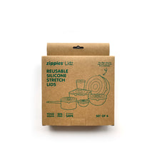Load image into Gallery viewer, Zippies Lidz - Reusable Silicone Stretch Lids (in Box)