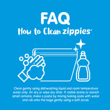 Load image into Gallery viewer, Zippies Reusable Standup Storage Bags - Small