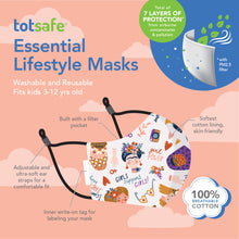 Load image into Gallery viewer, Totsafe Essential Lifestyle Mask Set (1 Mask + 3 pcs PM2.5 Filter)