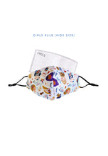 Load image into Gallery viewer, Totsafe Girls Rule Mom-Daughter Twinning Mask (Mask Set with 3 pcs. PM2.5 filter)