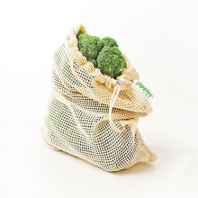 Load image into Gallery viewer, Zippies Cotton Mesh Produce Bags (Small) Pack of 5
