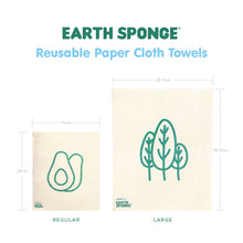 Load image into Gallery viewer, Zippies Earth Sponge Reusable Paper Cloth Towels (Available in Regular and Large Sizes)