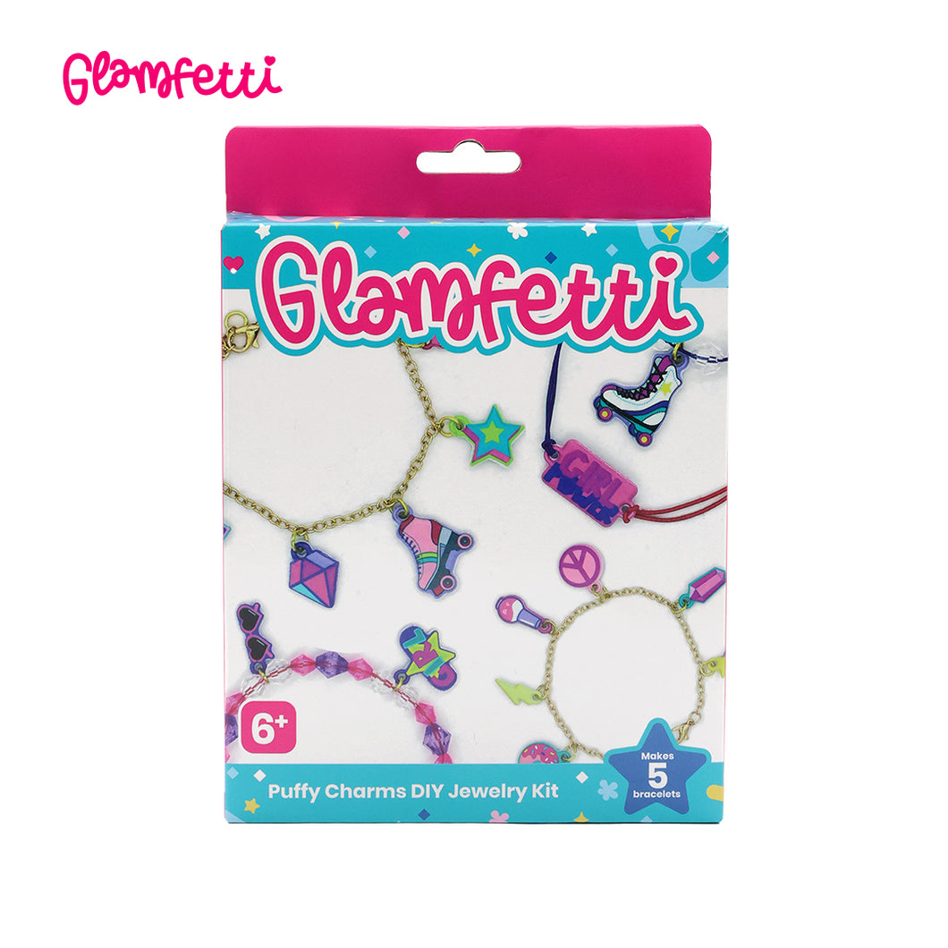 Glamfetti Puffy Charms DIY Jewelry Kit