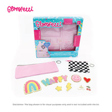 Load image into Gallery viewer, Glamfetti Creativity Corner Coin Pouch &amp; Pencil Bag Kit
