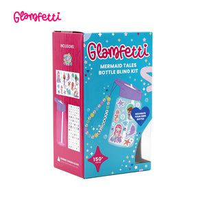 Glamfetti Mermaid Tales Water Bottle Bling Kit