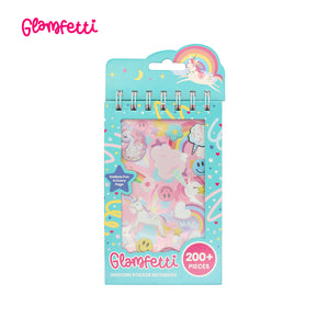 Glamfetti Sticker Notebook (2 Designs)