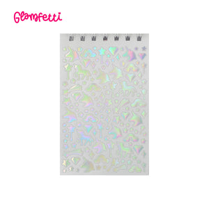 Glamfetti Sticker Notebook (2 Designs)