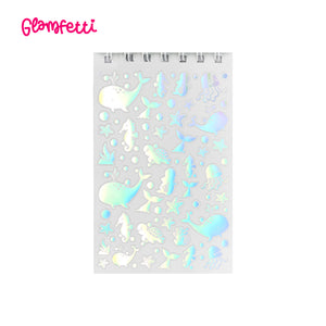 Glamfetti Sticker Notebook (2 Designs)