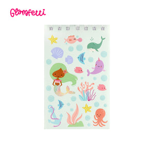 Glamfetti Sticker Notebook (2 Designs)