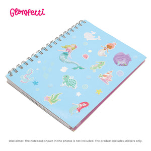 Glamfetti Sticker Notebook (2 Designs)