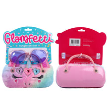 Load image into Gallery viewer, Glamfetti Sunglasses and Carrying Case Set (3 Designs)
