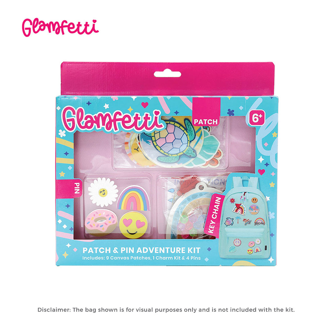 Glamfetti Patch & Pin Adventure Kit