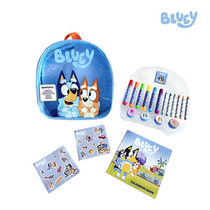 ARTLINGS Bluey Backpack Art Set