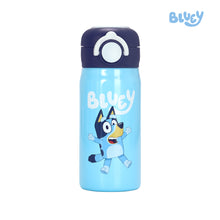 Load image into Gallery viewer, Totsafe Bluey Kids Stainless Steel Insulated Sippy Bottle 350mL (with extra sippy &amp; straw replacement) - 2 Designs
