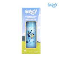 Load image into Gallery viewer, Totsafe Bluey Kids Stainless Steel Insulated Sippy Bottle 350mL (with extra sippy &amp; straw replacement) - 2 Designs
