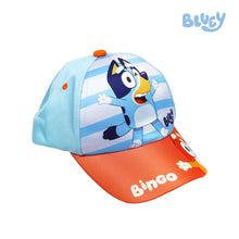 Load image into Gallery viewer, Totsafe Bluey and Bingo Sun Fun Cap and Sunglasses Set
