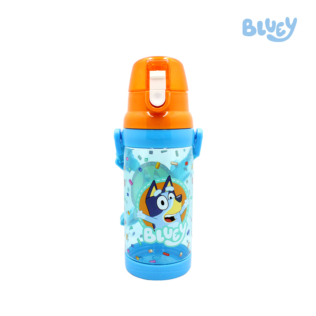 Totsafe Bluey Plastic Water Bottle with Strap (500mL)